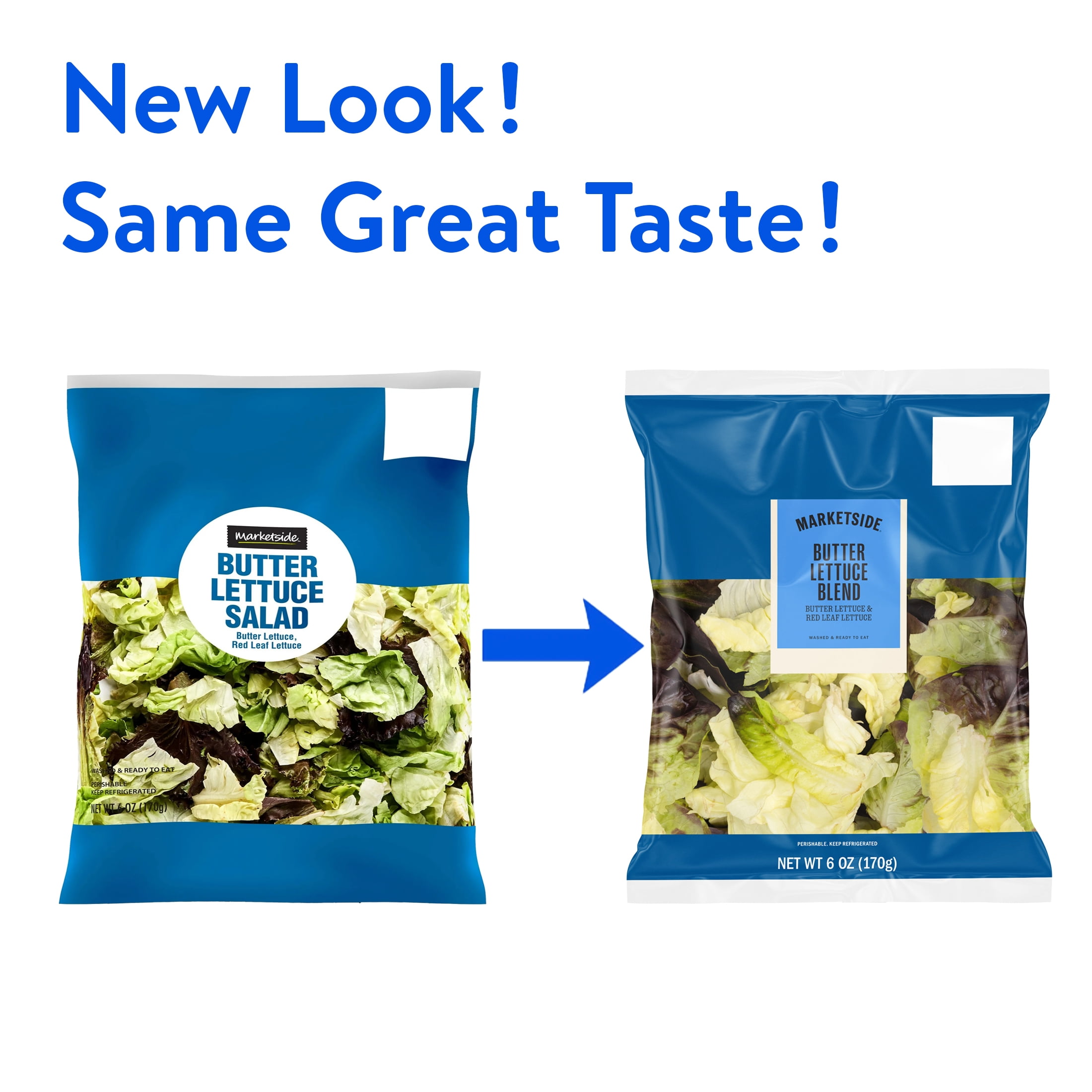 Marketside Butter Lettuce Salad Blend, 6 oz Bag
