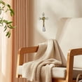 thumbnail image 3 of Golden St Benedict Crucifix Metal Wall Art, 7.8x4.1 Inch Cross, White Wall Decor, Saint Benedic Cross for Home Decoration, Catholic Gift, 3 of 7