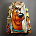 thumbnail image 4 of Scooby Doo Unisex Adult Sweatshirt Novelty Hoodie 3D Print Casual Sweater Jacket Pullover Hoodie Fall Winter Clothes 5XL, 4 of 8