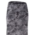 thumbnail image 3 of Made by Johnny Women's Tie Dye Fold Over Maxi Skirt M BLACK, 3 of 6