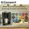 Keurig SingleServe KCup Pod Coffee Maker, Black