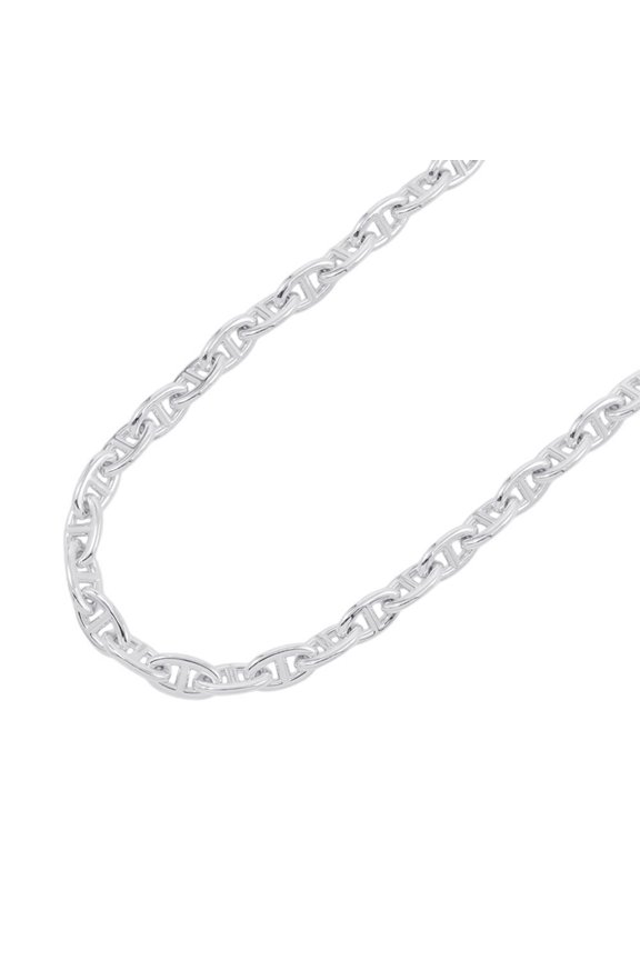 Pre-Owned Hermes Chaine d'Ancre GM Necklace, 29 links, SV925 Silver.