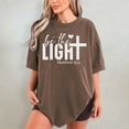 thumbnail image 5 of Be The Light Matthew 5:14 Comfort Colors Shirt – Christian Faith Tee, Bible Verse Shirt, Religious Gift, Inspirational Church T-Shirt, 5 of 8