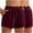 Wine, variant on Plebaso 2 Pack Womens Sweat Shorts Casual Drawstring Running High Waisted Athletic Shorts with Pockets