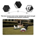thumbnail image 2 of OULII 1pc Lawn Mower Cover Durable Shield Protector For Outdoor Use Fits Mowers Comes With Storage Bag, 2 of 8