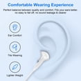 thumbnail image 3 of USB C Headphones Wired,2Pack Type C Wired Earphones USBC Wired Earbuds Noise Cancelling Ear Buds w/ Mic Microphone Remote Control Type C Headphone Compatible with Samsung Android iPad, 3 of 7