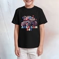 thumbnail image 2 of TOWED22 Boys T Shirts Kids Short Sleeve Shirt Crewneck Summer Basic Tee Tops 5-14 Years(Black,7-8 Y), 2 of 4