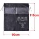 thumbnail image 4 of Bolsas transparentes para colgar ropa, tela no tejida, resistente al agua, material resistente al desgarro para guardar ropa en el armario, funda antipolvo transpirable con gran espacio, 90 × 110 cm,, 4 of 4