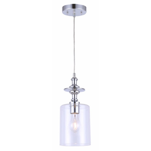 IPL276B01CH Canarm Inc York - 1 Light Pendant-60 Inches Tall and 5.5 Inches Wide
