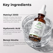 Skin Deva Matrixyl 3000 Serum with Hyaluronic Acid & Peptides for Hydration, Firmness & Skin Support, 1 fl oz