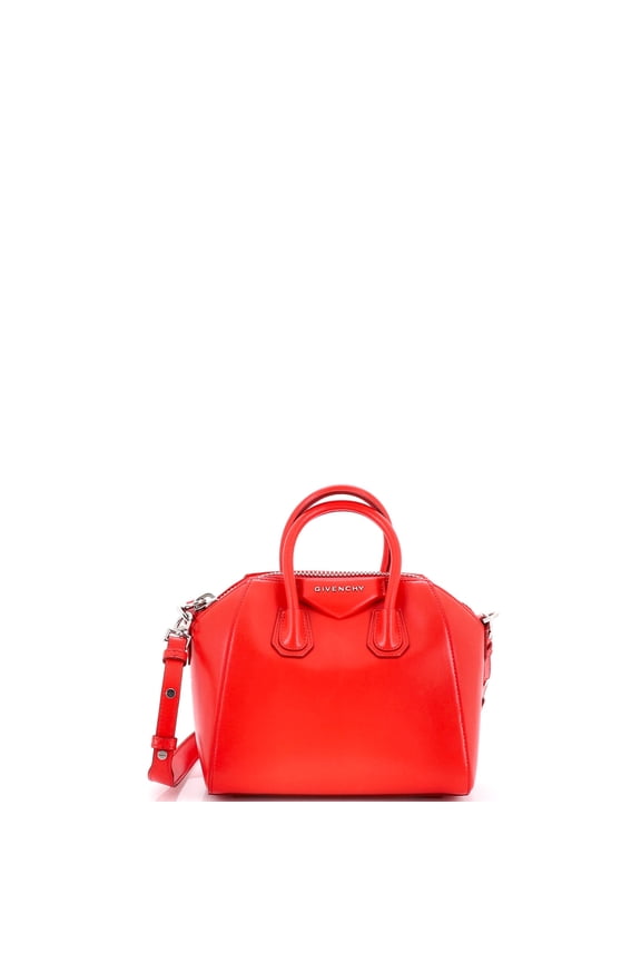 Pre-Owned Antigona Bag Glazed Leather Mini By Rebag