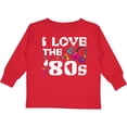 thumbnail image 3 of Inktastic I Love the '80s-musical notes Boys or Girls Long Sleeve Toddler T-Shirt, 3 of 5