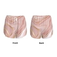 thumbnail image 5 of Haiem Rose Gold Glitter Splatter Women's 2 in 1 Running Shorts - Lightweight Athletic Workout Gym Yoga Breathable Sports Shorts Liner with Phone Pockets-Small, 5 of 9