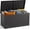 Black, variant on 100 Gallon Outdoor Storage Box, Waterproof Resin Deck Box Organizer for Patio Cushion Storage, Lockable Outside Container for Garden Tools