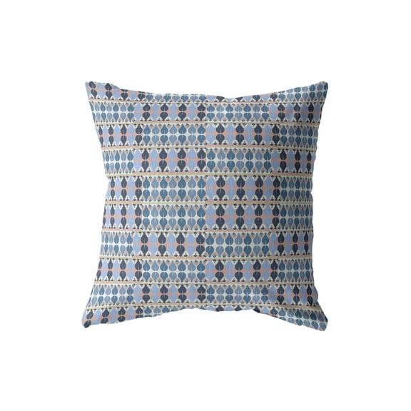 Amrita Sen Designs Amrita Sen Spades Indoor Outdoor Pillow Zip 26" x 26"