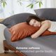 thumbnail image 3 of Juego de 2 Fundas de Almohada Bedsure King Size de Bambú con Rayón Fresco, 3 of 9