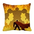 thumbnail image 1 of EREHome Hero Facing Giant Evil Robot Pillow Case Cover Set 20x20 Inch, 1 of 1