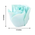 thumbnail image 3 of Efavormart 4 Pack | 24 Pcs Mint Scented Rose Soap Party Favors Pre-Packed With Gift Boxes And Ribbon, 3 of 11