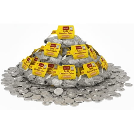 Hanukkah Chocolate Gelt Coins Dark Chocolate Coins 24 Sharing Mesh Bags