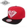 thumbnail image 2 of PANGKB-gorra de béisbol con diamantes rojos para hombre y mujer, gorro deportivo con Cierre trasero, estilo hip hop, informal, para exteriores Fivean unisex, 2 of 2