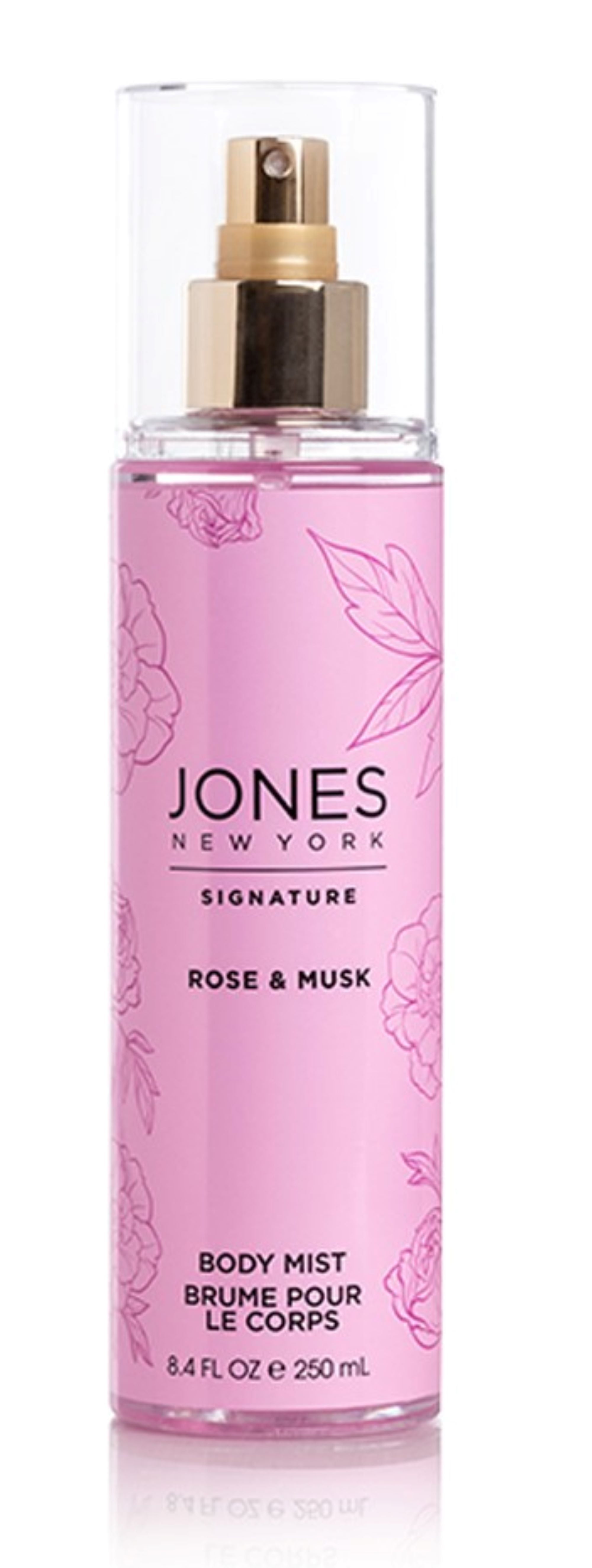 Jones New York Rose & Musk Fragrance Body Mist for Women 8.4 fl oz