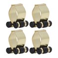 thumbnail image 2 of Clip de billar soporte de pared fácil de instalar Soporte de billar de hierro dorado duradero 4 piezas para caña de pescar Anggrek Otros, 2 of 8