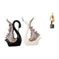 thumbnail image 1 of estatua de cisne,Figuras de cisne,estatuas,decoración del hogar,fiesta de bodas,Estatua de arte abstracto,Estatua de arte abstracto Escultura de resina moderna,Colección creativa de figuras, 1 of 8