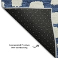 thumbnail image 6 of Dalyn Rugs Premium Machine Washable Mayfield AMF754 Navy 1'8" x 2'6" Rug, 6 of 6