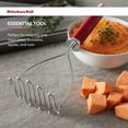 thumbnail image 4 of KitchenAid Gourmet Stainless Steel Wire Masher, 10.24-Inch, Empire Red Matte Red, 4 of 5