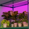 thumbnail image 3 of Mophoto Indoor Greenhouse with Grow Light,4-Tier Mini Greenhouse 56.3"x28.7"x76.8" PVC Cover with Timer Dimmable Plant Light for Indoor Plants Seed Starting Trays, 3 of 9