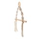 thumbnail image 4 of Estante para pañuelos de cuerda de lino y algodón tejido, estante para pañuelos montado en la pared, decoración del hogar (Color HOMEMAXS 12232857-MX, 4 of 6