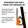thumbnail image 3 of Carrito de golf ajustable Phone Caddy DESERT FOX GOLF negro, 3 of 7