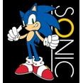 thumbnail image 2 of Sonic the Hedgehog Sonic with Ring Boy's Black T-shirt-XS, 2 of 4