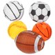 thumbnail image 1 of UPGRATOR 5Ud Linternas Colgantes De Con Tema Deportivo De Baloncesto Fútbol Y Béisbol Para, 1 of 7