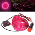 thumbnail image 3 of LED Strip  Lighter, Auto LED Strip Rope Tube Strip 5m/16.4ft Auto LED Strip  Lighter Drive Luminous Ambient Car Interior Light DC 12V, 3 of 8