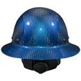 thumbnail image 3 of Hard Hat AFP Gloss Blue Indigo Chameleon de fibra de carbono, 3 of 9
