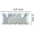 thumbnail image 3 of Mom Freshie Silicone Mold Plain for Scented Aroma Beads Car Candle, Soap Oven Safe to Bake Heat Resistant to 400 F 2 x 4.5 x 1 inch Mom Life Momma Bear, 3 of 5