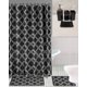 thumbnail image 1 of Cortina de ducha de tela Samimport-2011, color miel negra, 183 x 183 cm, 19 unidades, 1 of 2