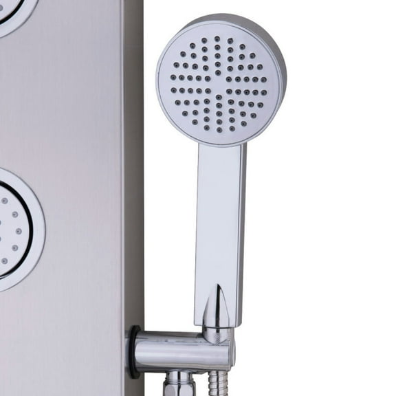 Barara King Shower System,Rainfall Shower System,47 Inch Stainless Shower Panel with Massage Jets Hand Shower 