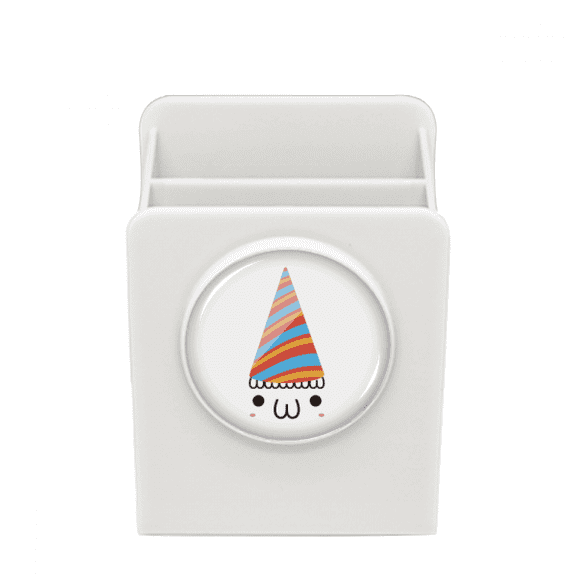 Lovely Face Festival Party Expression Desk Pencil Holder Cup Pen Organizer