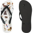 thumbnail image 3 of GZHJMY Flip Flops Slippers Cute Animal World Map Elephant Shark Turtle Sandals for Beach Summer Shower Women Men Boy Girl Kid Shoes, 3 of 5