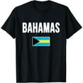 thumbnail image 2 of Bahamas Bahamian flag souvenir T-shirt, 2 of 3
