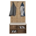 thumbnail image 4 of Twin Star Home 35" Hall Tree with Cushioned Bench, 4 of 7