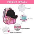 thumbnail image 4 of Abstract Paisley Pattern Backpack – Ideal Paisley Gift for Students, Durable Bookbag for High School, Ergonomic Laptop Backpack for All-Day Wear, 4 of 6