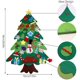 thumbnail image 3 of Árbol de Navidad de fieltro, árbol de Navidad Diy, Kit de Navidad Diy, réplica colgante para regalo de Navidad para niños kaili Sencillez, 3 of 4