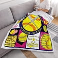 thumbnail image 4 of Softball Blanket,Softball Gifts for Teen Girls,Softball Coach Gift,Sports Fleece Blanket for Sofa, for Blanket,Sport Fans Blanket for Gifts Room Decor 50"X60", 4 of 5