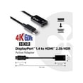 thumbnail image 5 of Club 3D CAC-1080 0.63' DisplayPort/HDMI Audio/Video Cable Black, 5 of 5