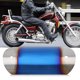 thumbnail image 3 of Protector de tubo de enlace de escudo térmico de tubo medio de escape de motocicleta Protector de talón (#3), 3 of 5