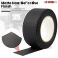 thumbnail image 3 of 5 Core Gaffers Tape 2" 30 Yards 4Pcs Professional Black Pro Gaff Tape Non Reflective Water Resistant, 3 of 11
