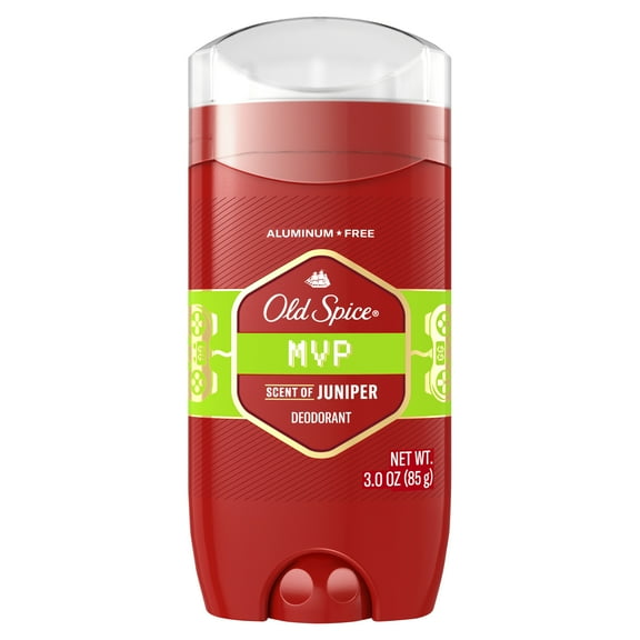 Old Spice Men's Deodorant, Aluminum Free, MVP Scent, 3 oz